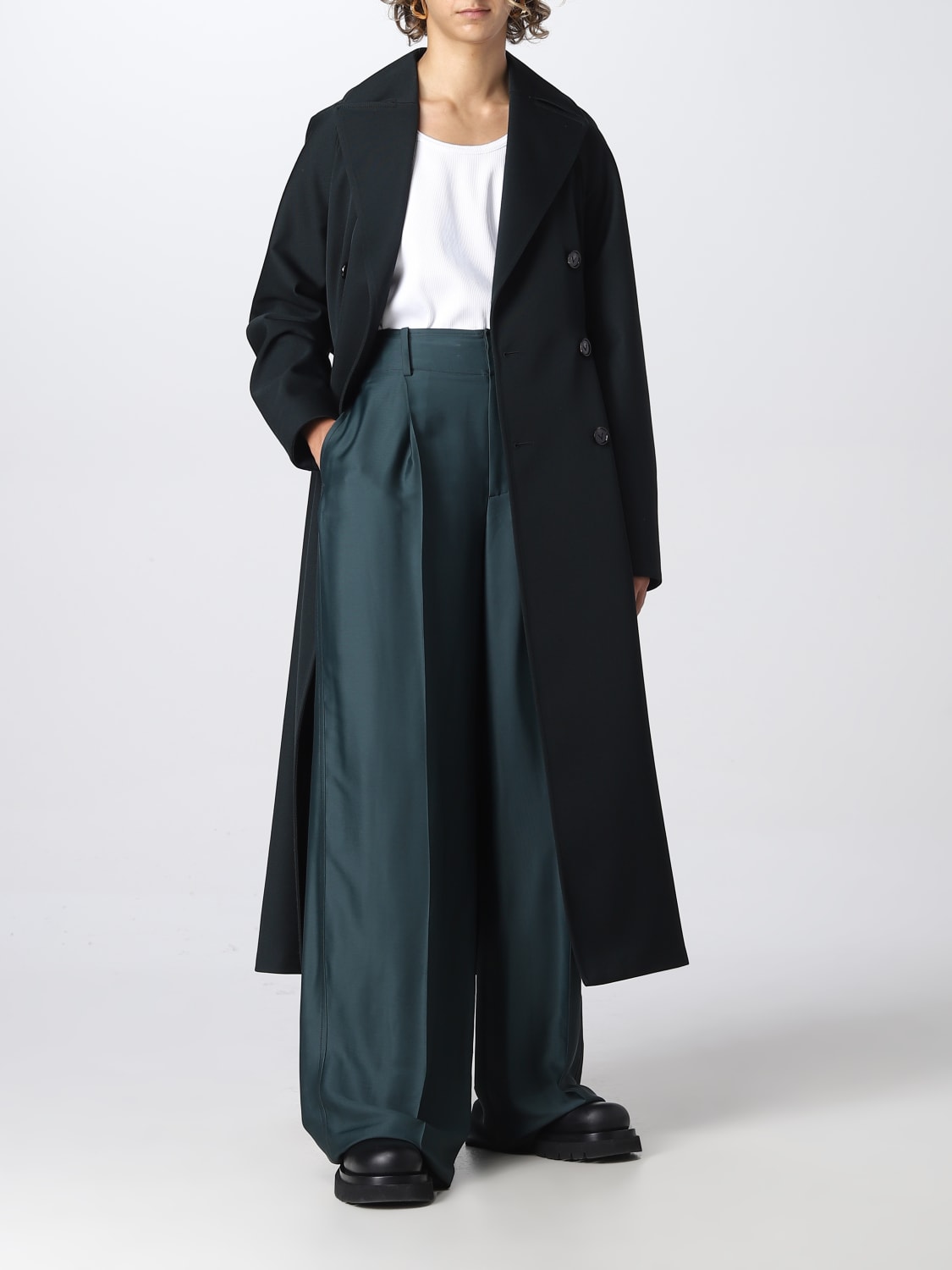 BOTTEGA VENETA HOSE: Bottega Veneta Damen Hose, Flaschengrün - Img 2