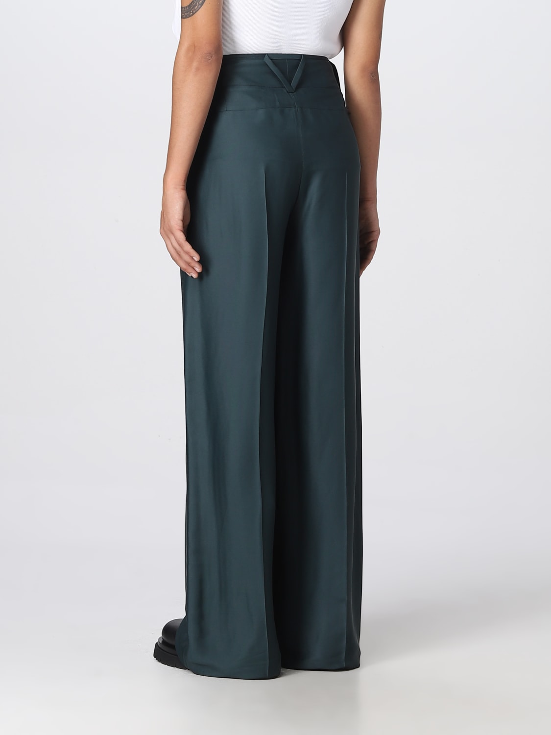 BOTTEGA VENETA HOSE: Bottega Veneta Damen Hose, Flaschengrün - Img 3