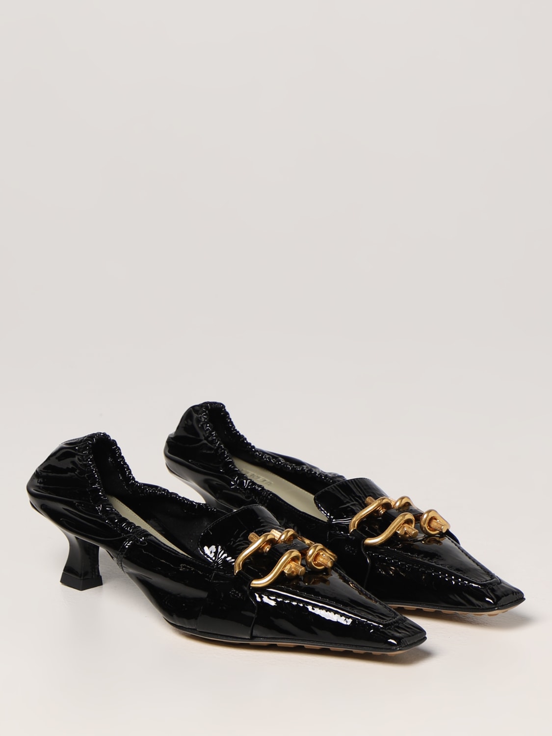 Bottega Veneta patent leather pumps