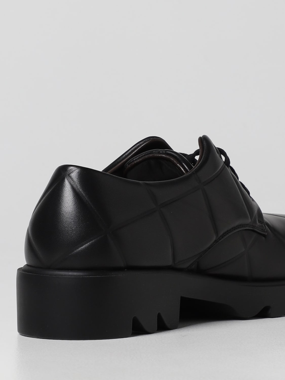 BOTTEGA VENETA ZAPATOS DE CORDONES: Zapatos hombre Bottega Veneta, Negro - Img 3