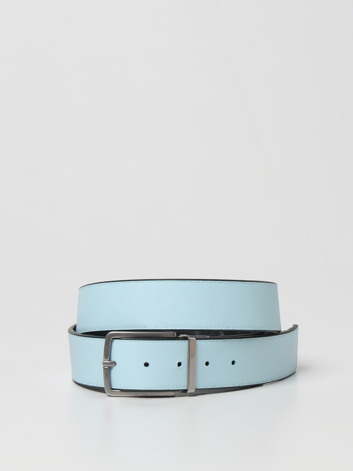 BOTTEGA VENETA BELT: Bottega veneta woven leather belt, Green - Img 2