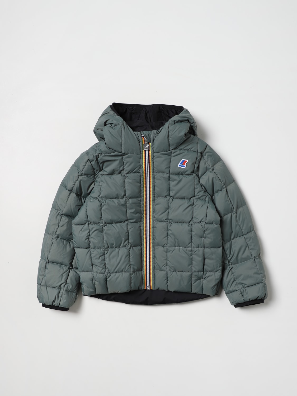 K-WAY 外套: 外套 儿童 K-way, 黑色 - Img 3