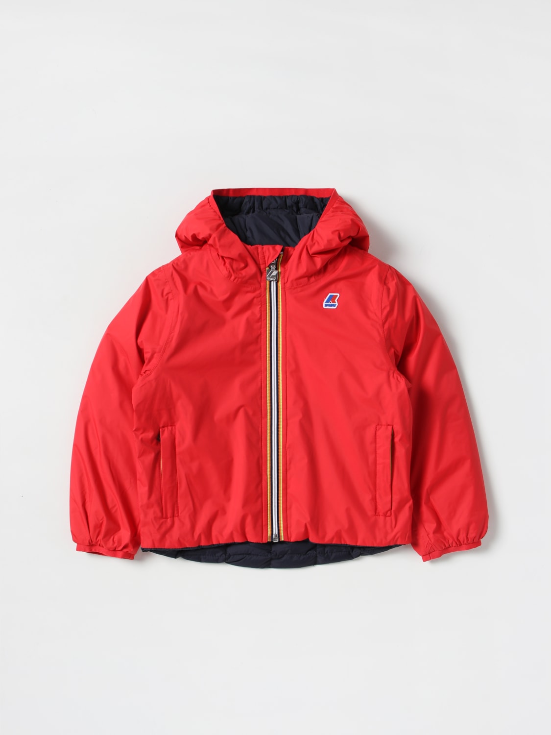 K-WAY JACKET: Jacket kids K-way, Red - Img 1