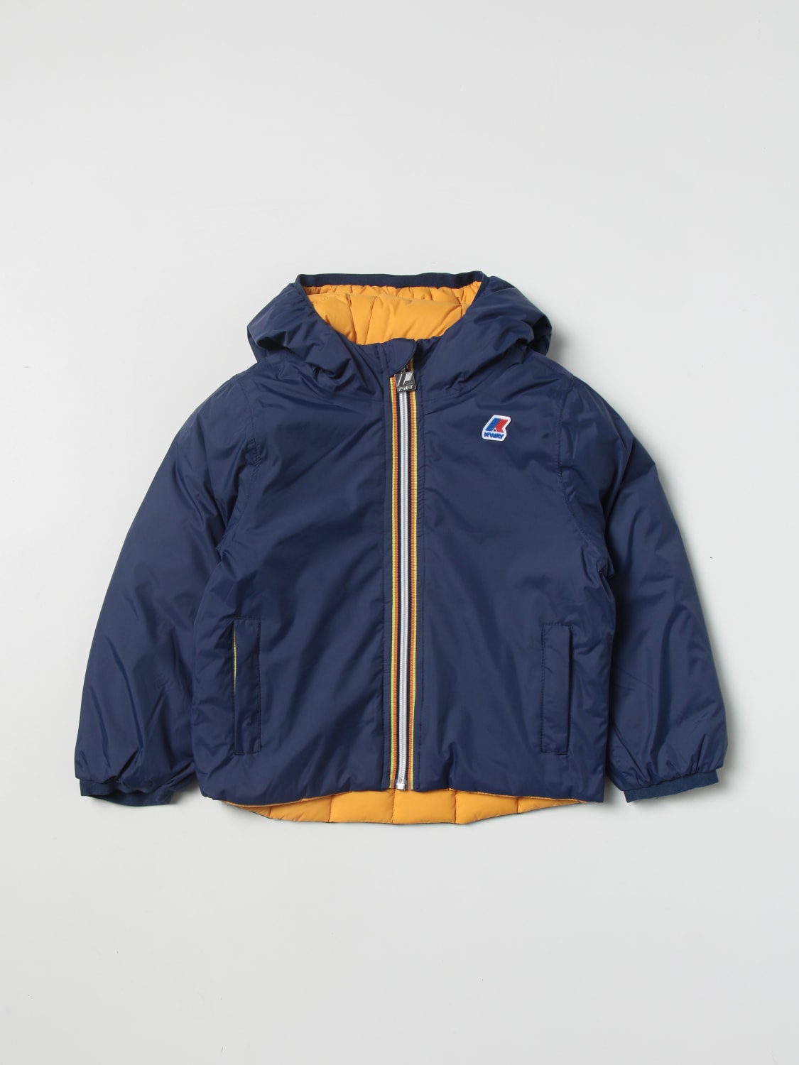 K-WAY JACKET: Jacket kids K-way, Blue 1 - Img 1