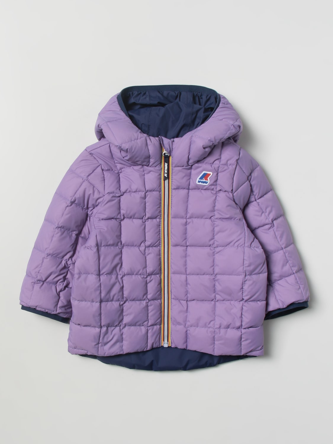 K-WAY JACKET: Jacket kids K-way, Blue 1 - Img 3