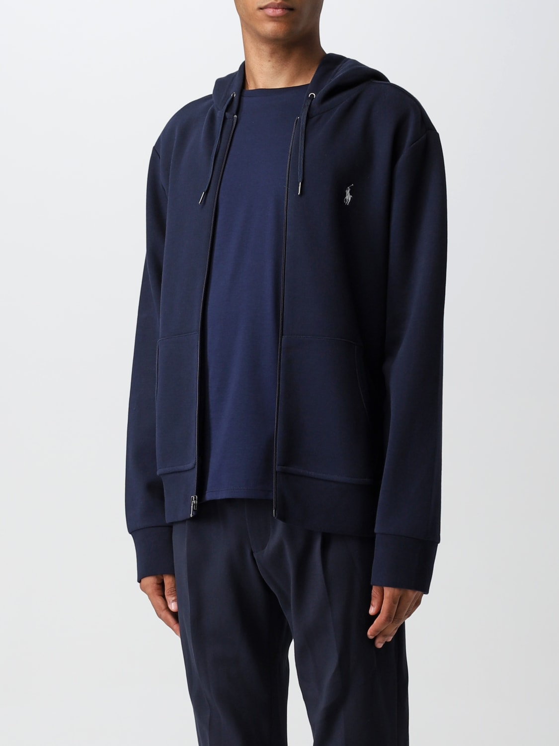 POLO RALPH LAUREN SUDADERA: Sudadera hombre Polo Ralph Lauren, Azul Marino - Img 3