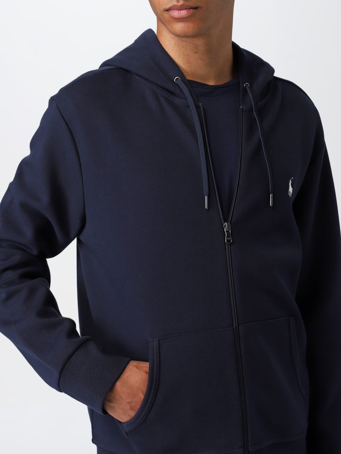 POLO RALPH LAUREN SUDADERA: Sudadera hombre Polo Ralph Lauren, Azul Marino - Img 4