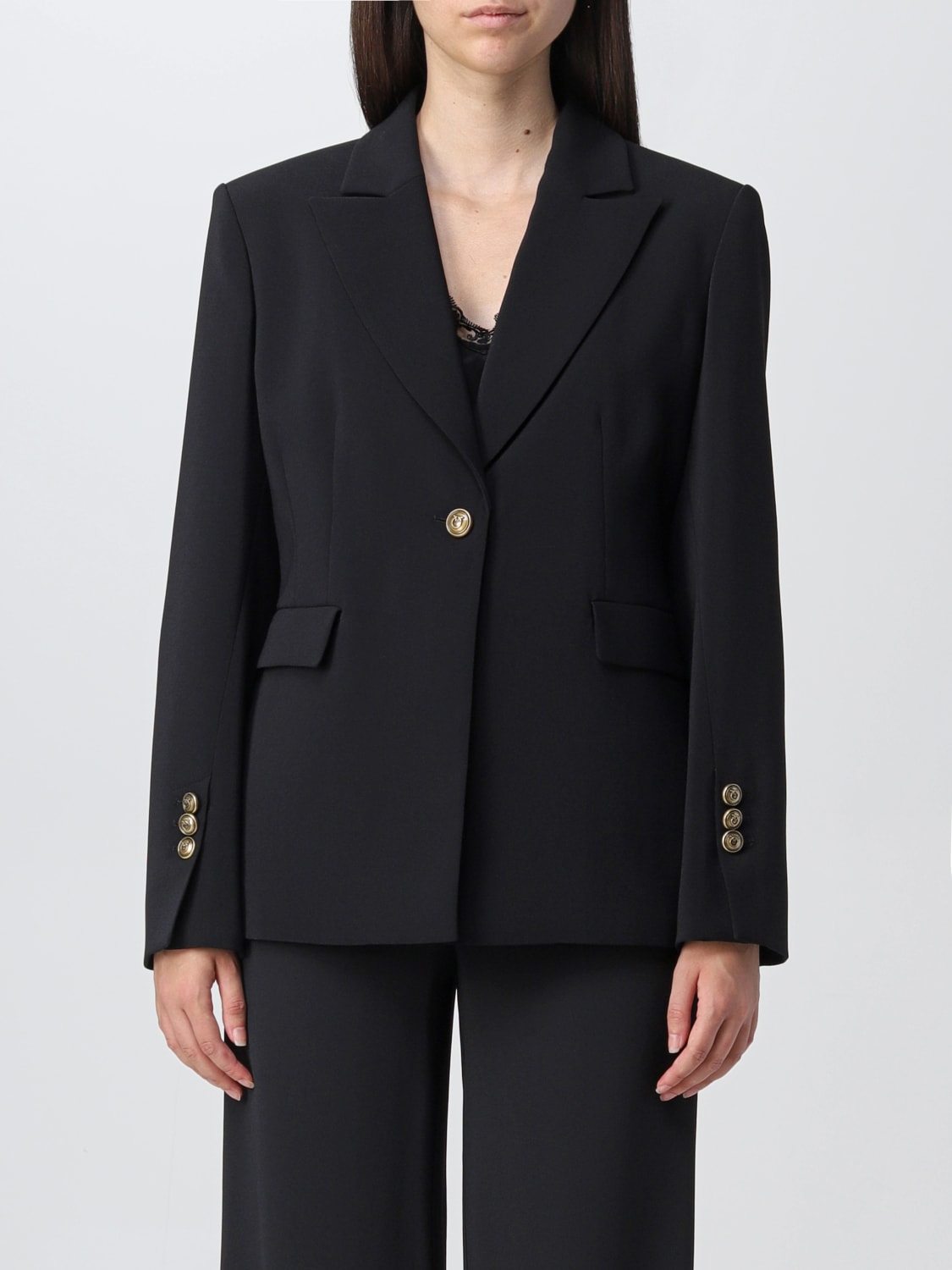 PINKO BLAZER: Blazer women Pinko, Black - Img 1