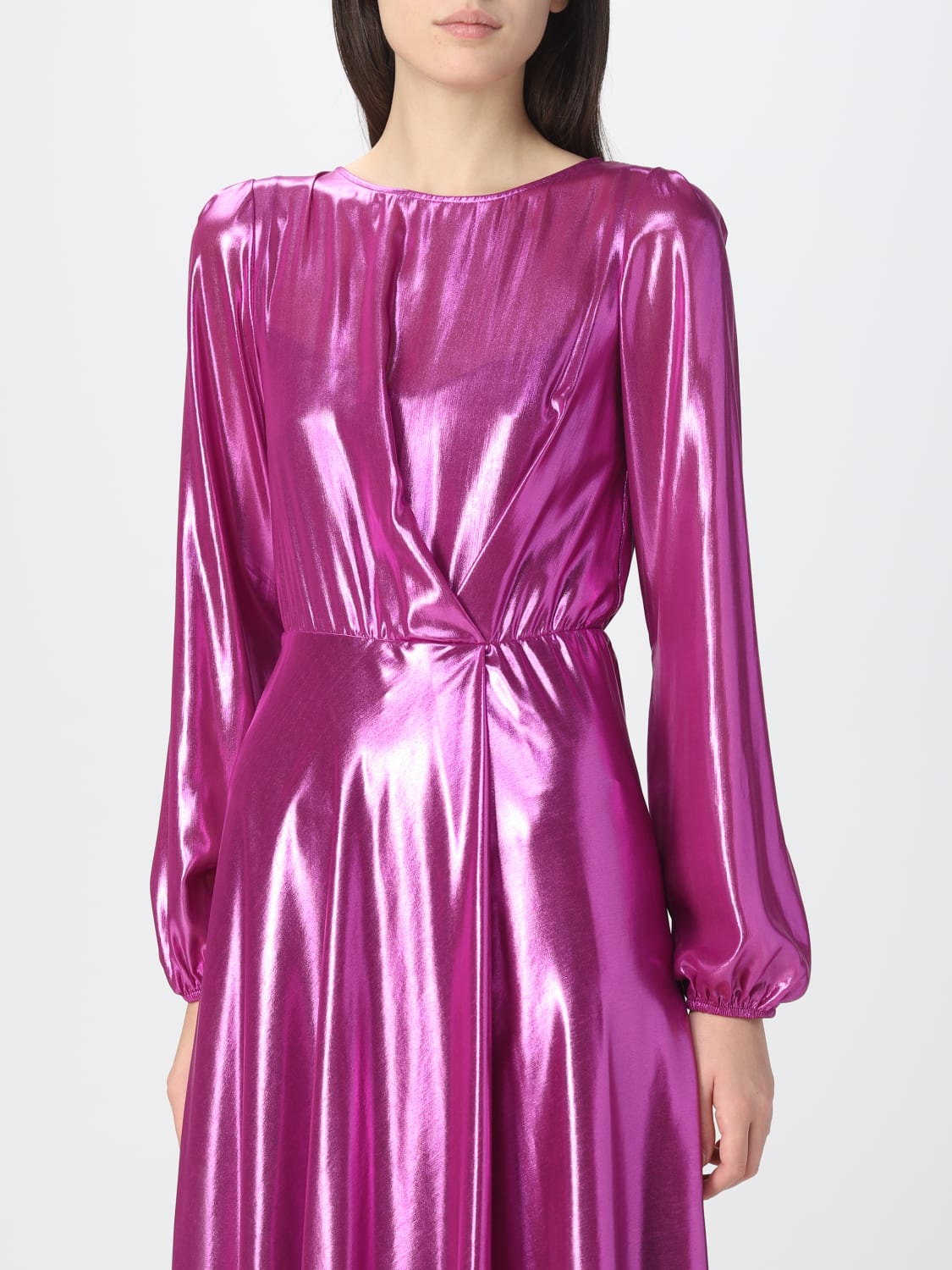 PATRIZIA PEPE DRESS: Dress women Patrizia Pepe, Fuchsia - Img 3