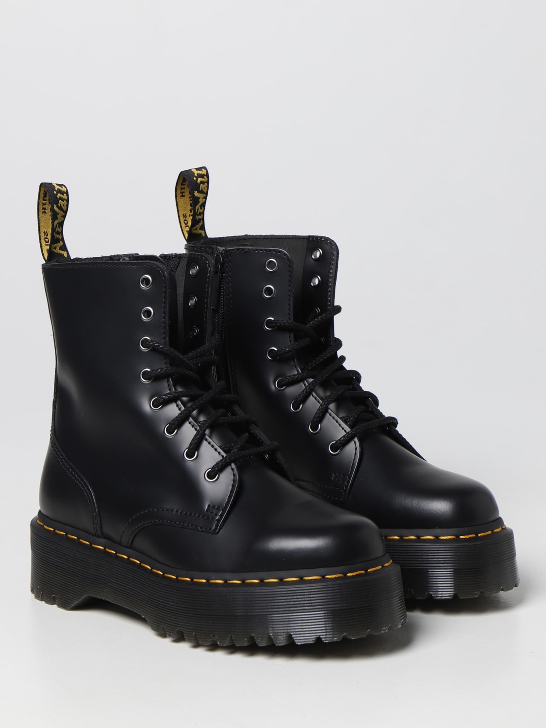 DR. MARTENS BOOTS: Shoes women Dr. Martens, Black - Img 2