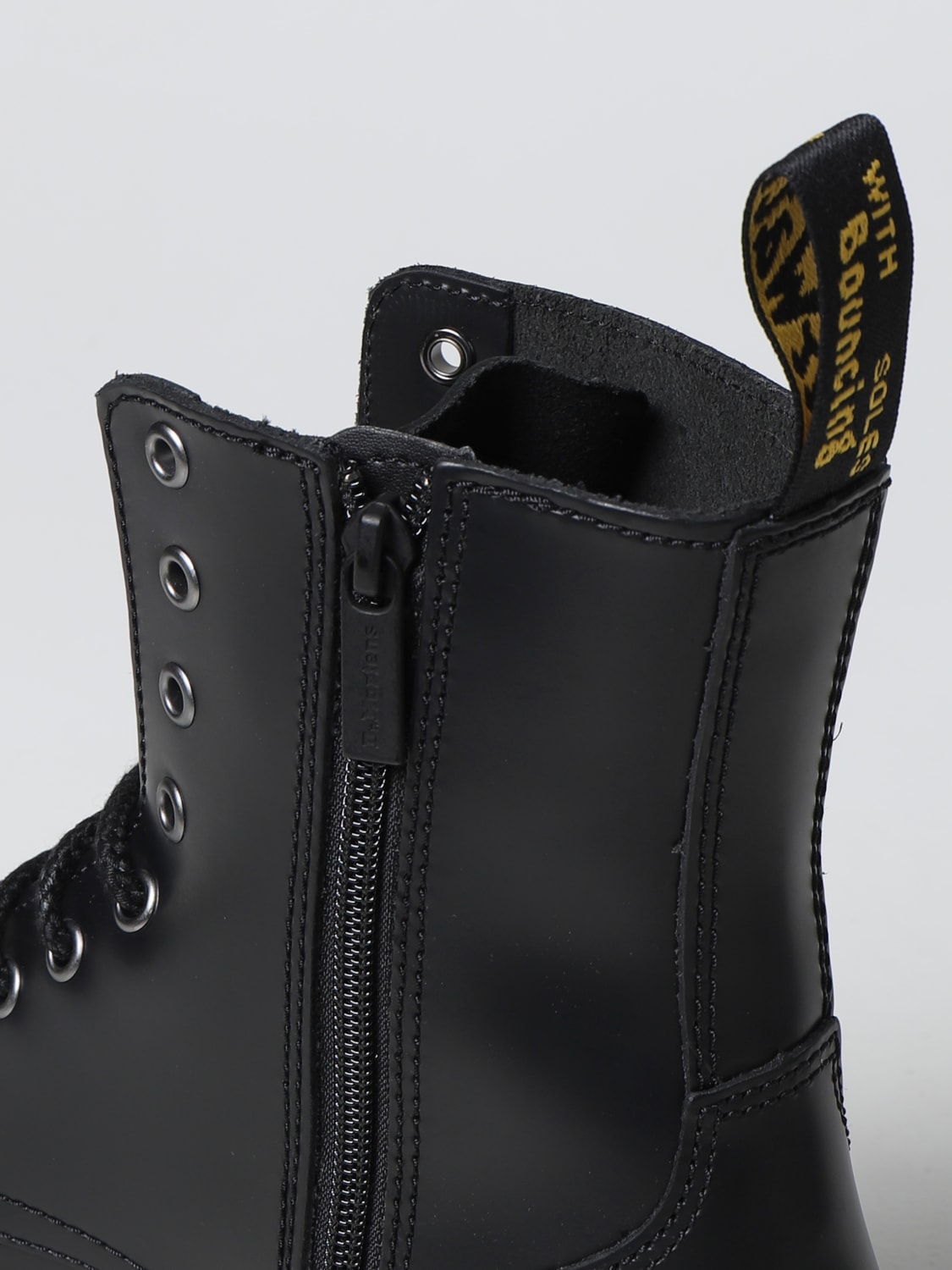 DR. MARTENS BOOTS: Shoes women Dr. Martens, Black - Img 4