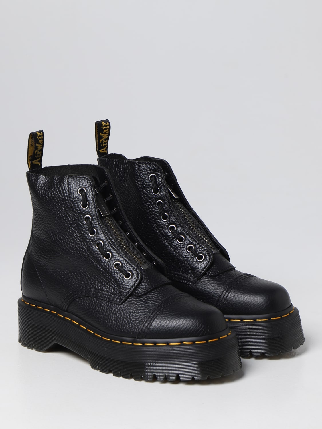 DR. MARTENS BOOTS: Shoes women Dr. Martens, Black - Img 2