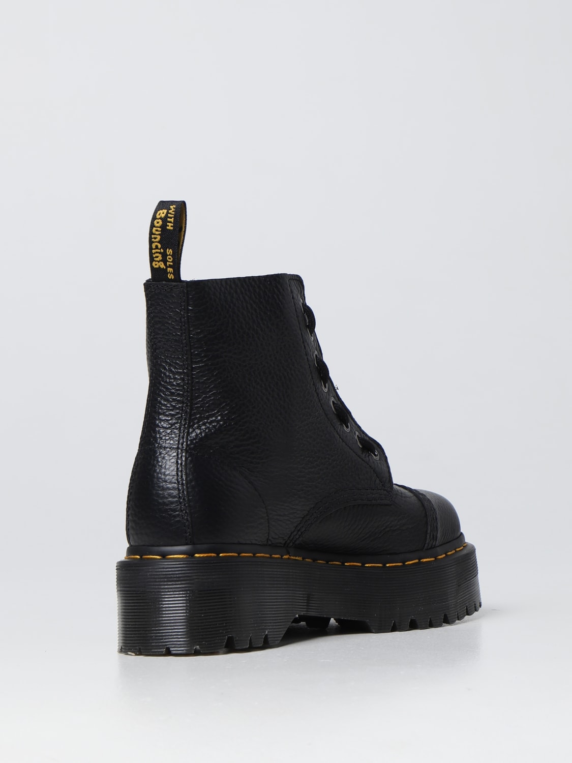 DR. MARTENS BOOTS: Shoes women Dr. Martens, Black - Img 3