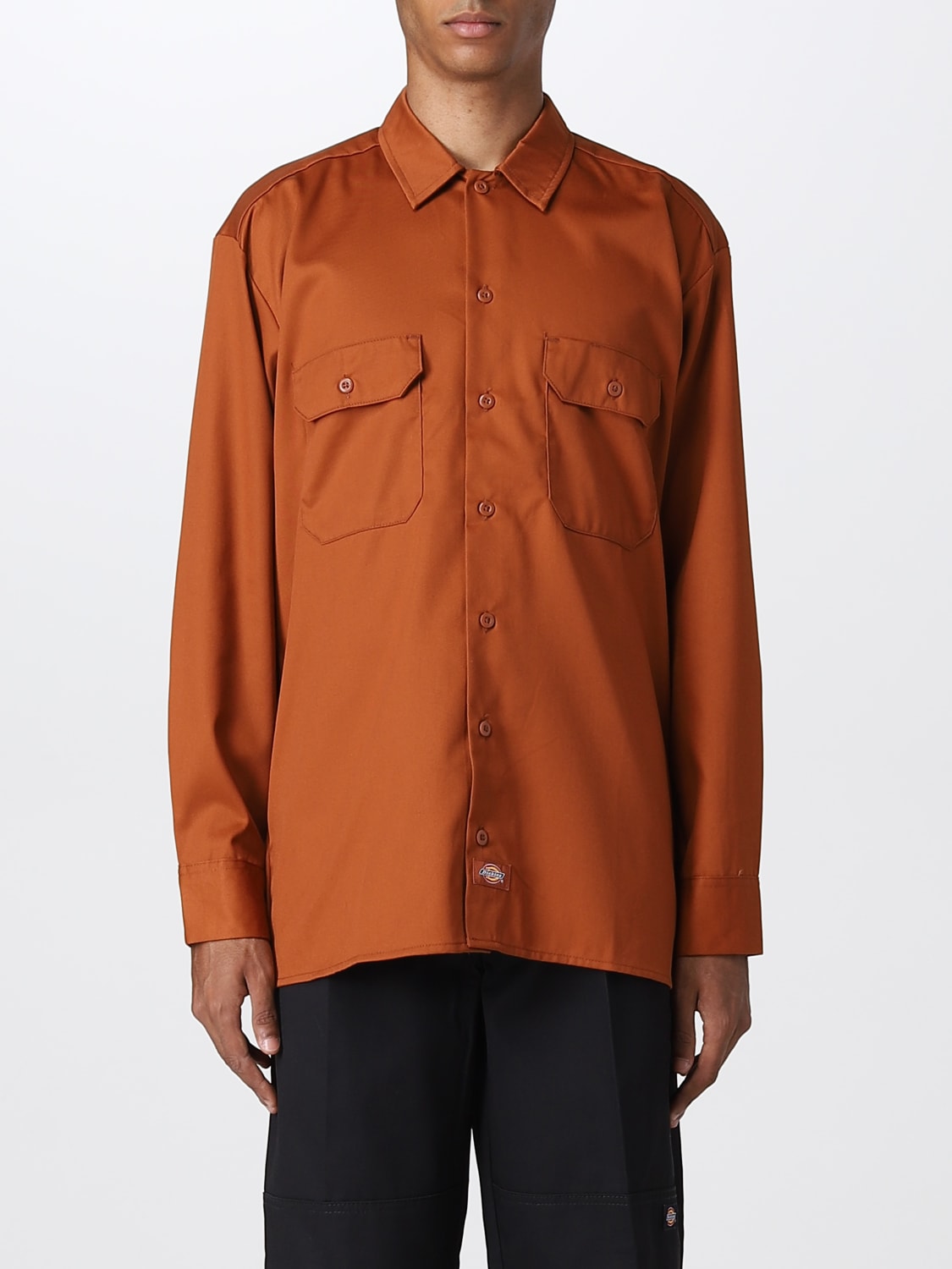 DICKIES SHIRT: Shirt men Dickies, Rust - Img 1