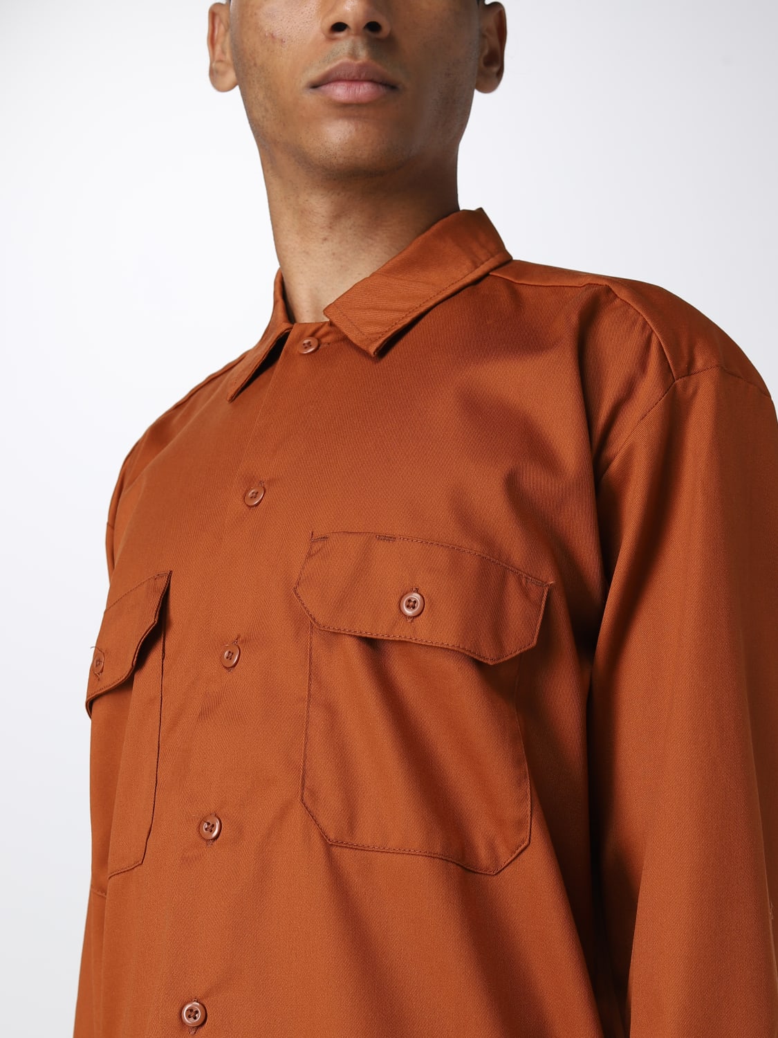 DICKIES SHIRT: Shirt men Dickies, Rust - Img 3