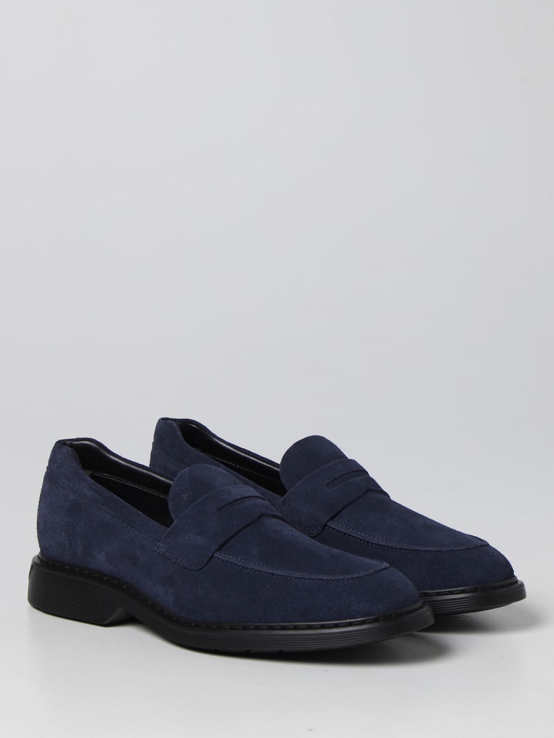 HOGAN LOAFERS: Shoes men Hogan, Blue - Img 2