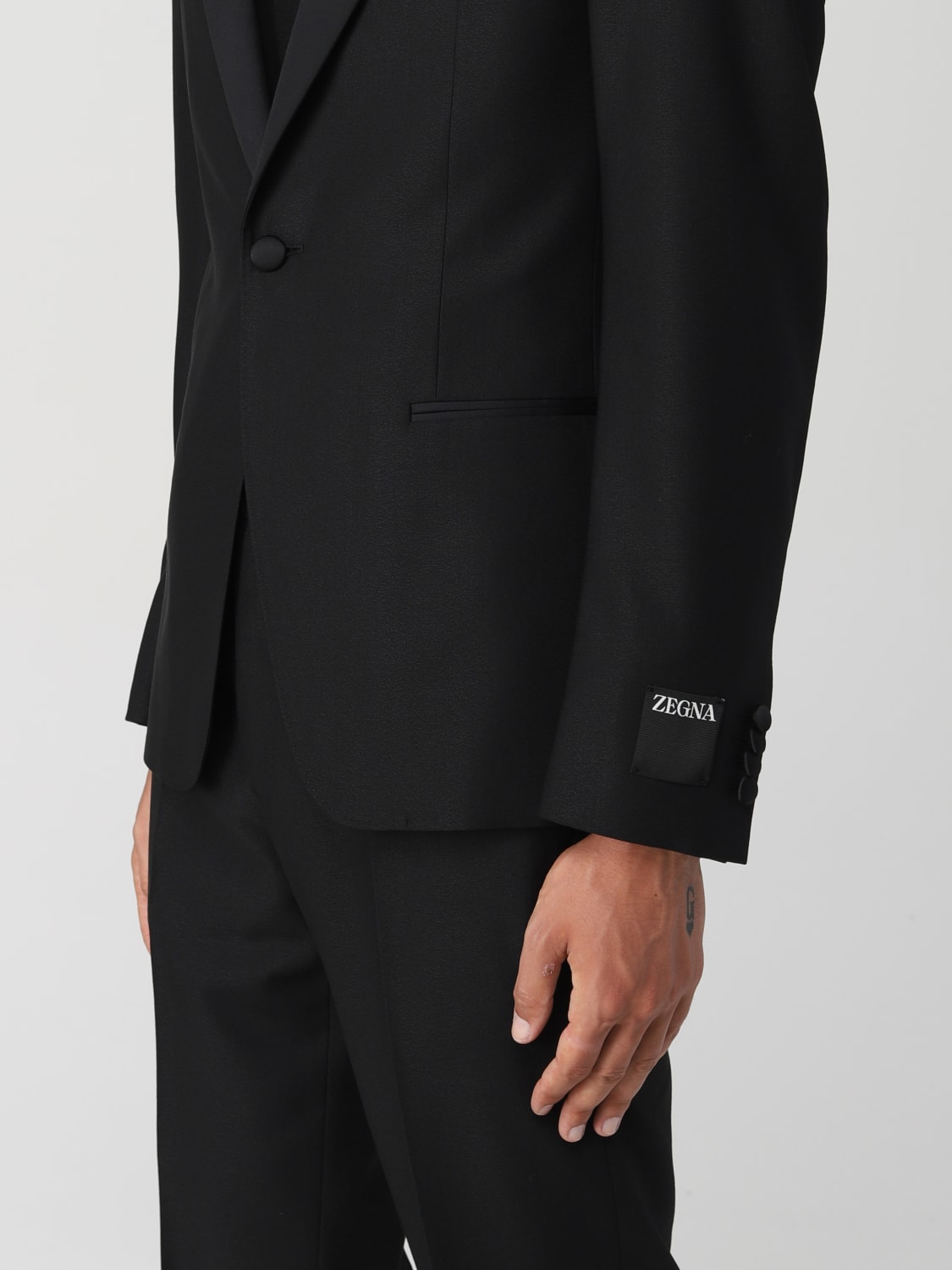 ZEGNA TRAJE: Traje hombre Zegna, Negro - Img 5