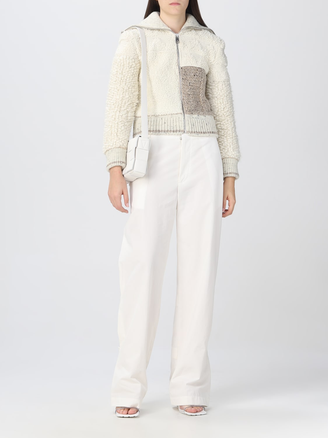 BOTTEGA VENETA CARDIGAN: Sweater women Bottega Veneta, Butter - Img 2