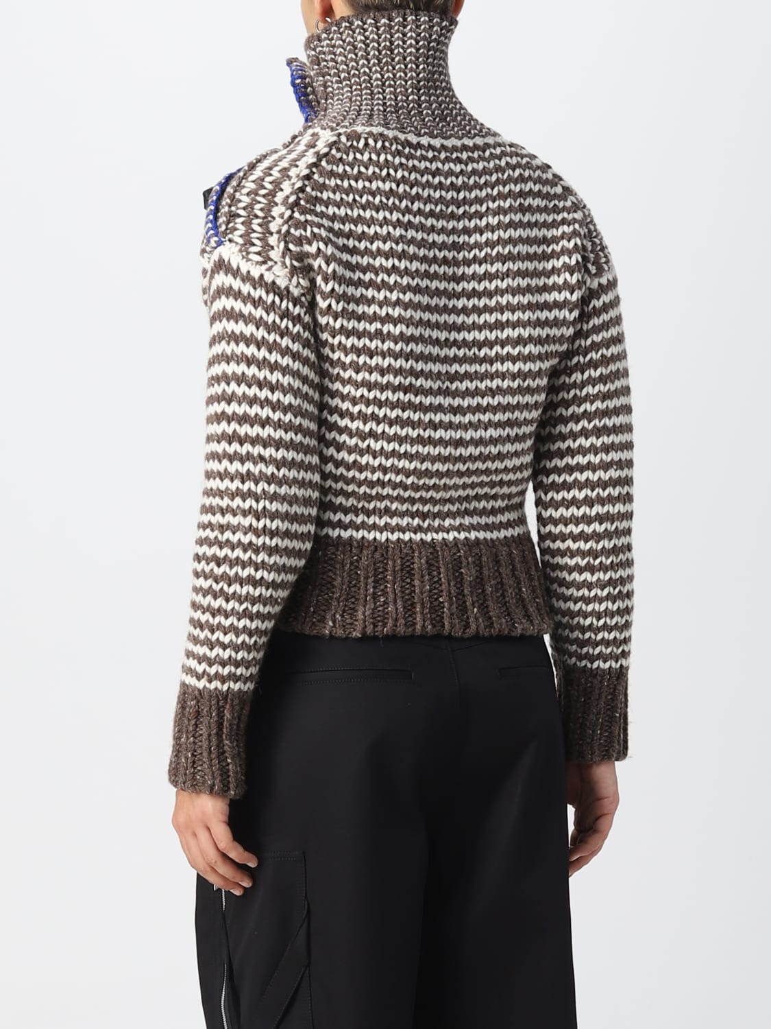 BOTTEGA VENETA SWEATER: Sweater women Bottega Veneta, Brown - Img 3