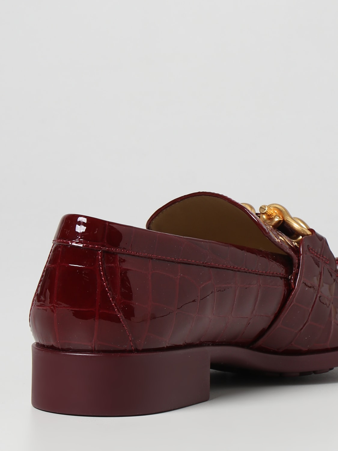 BOTTEGA VENETA LOAFERS: Shoes women Bottega Veneta, Burgundy - Img 3