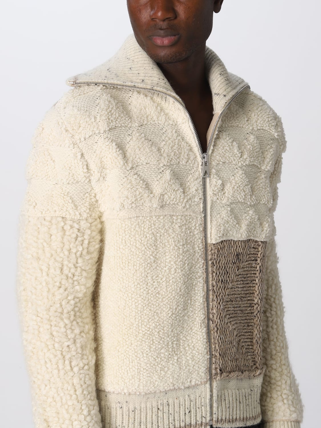 BOTTEGA VENETA STRICKJACKE: Bottega Veneta Herren Pullover, Yellow Cream - Img 5