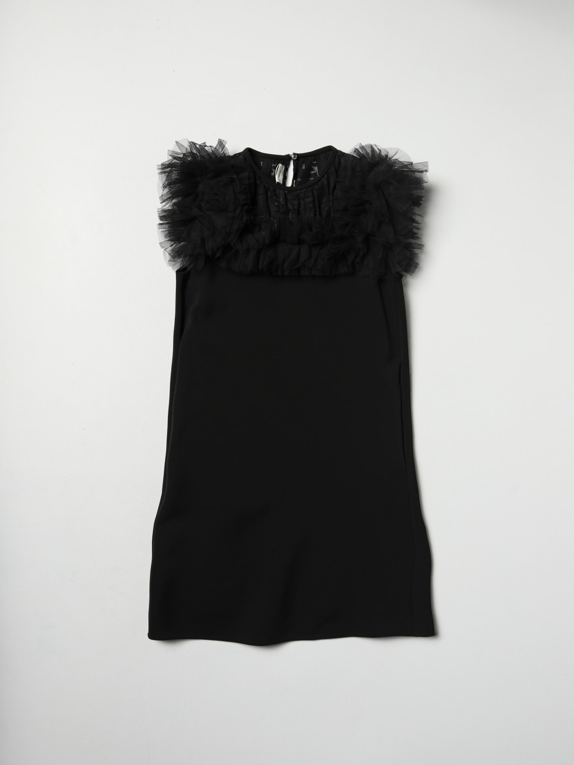 FENDI DRESS: Dress kids Fendi Kids, Black - Img 1