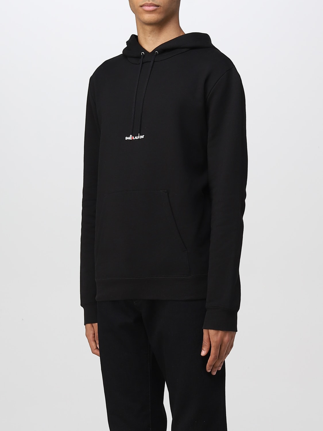 SAINT LAURENT SWEATSHIRT: Sweatshirt men Saint Laurent, Black - Img 4