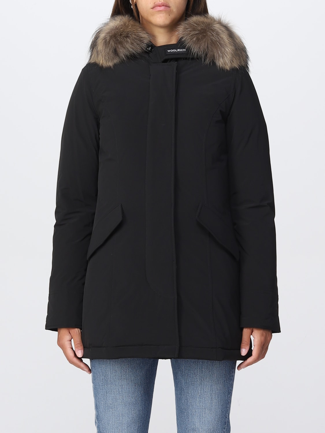 WOOLRICH COAT: Jacket women Woolrich, Black - Img 1