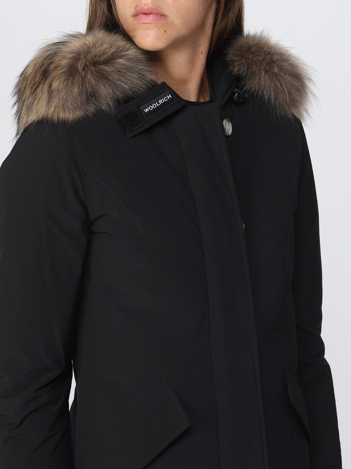 WOOLRICH COAT: Jacket women Woolrich, Black - Img 4