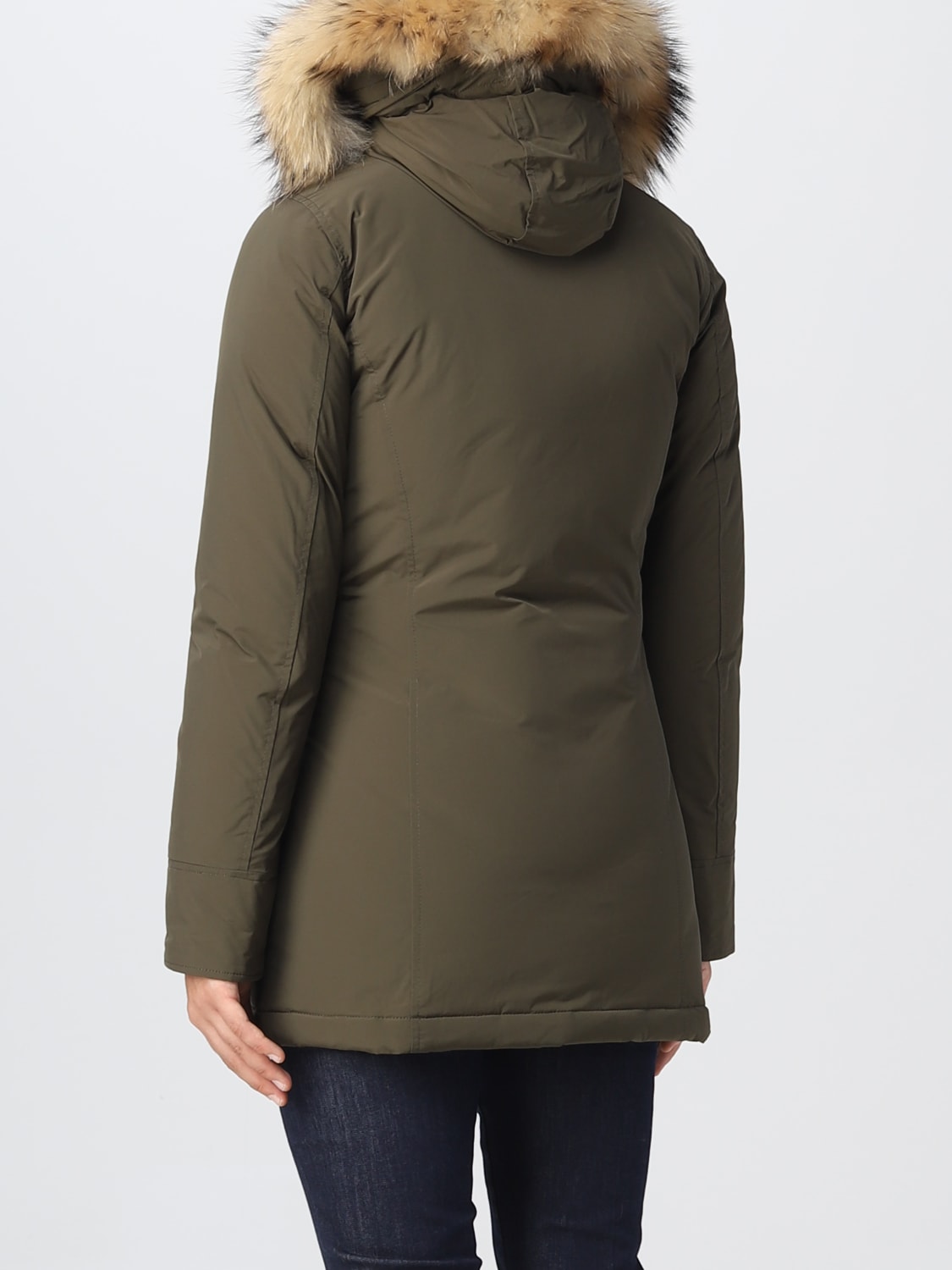 WOOLRICH COAT: Jacket women Woolrich, Green - Img 2