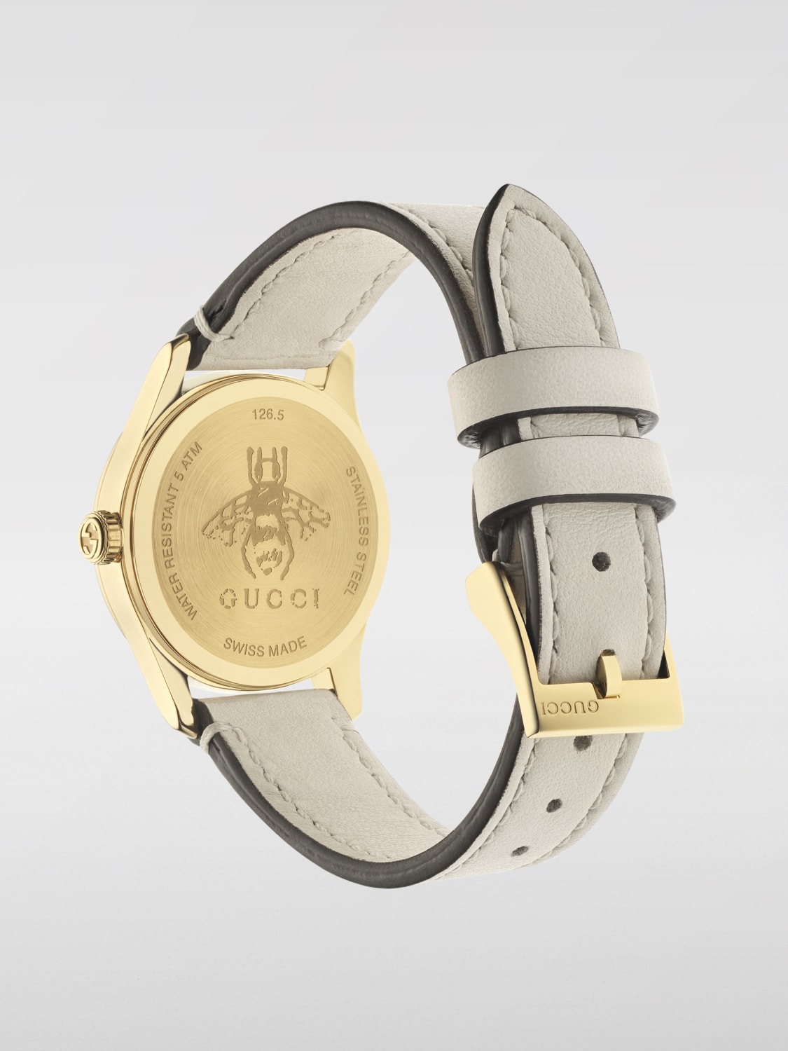 GUCCI WATCH: Watch men Gucci, White - Img 2