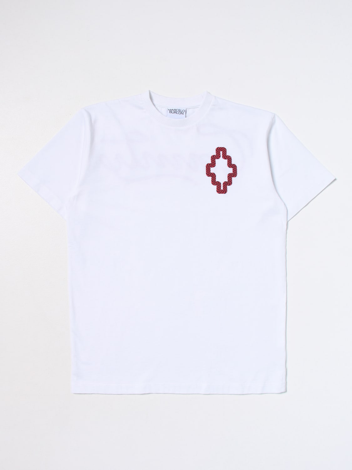 MARCELO BURLON T-SHIRT: T-shirt bambino Marcelo Burlon County Of Milan, Bianco - Img 1