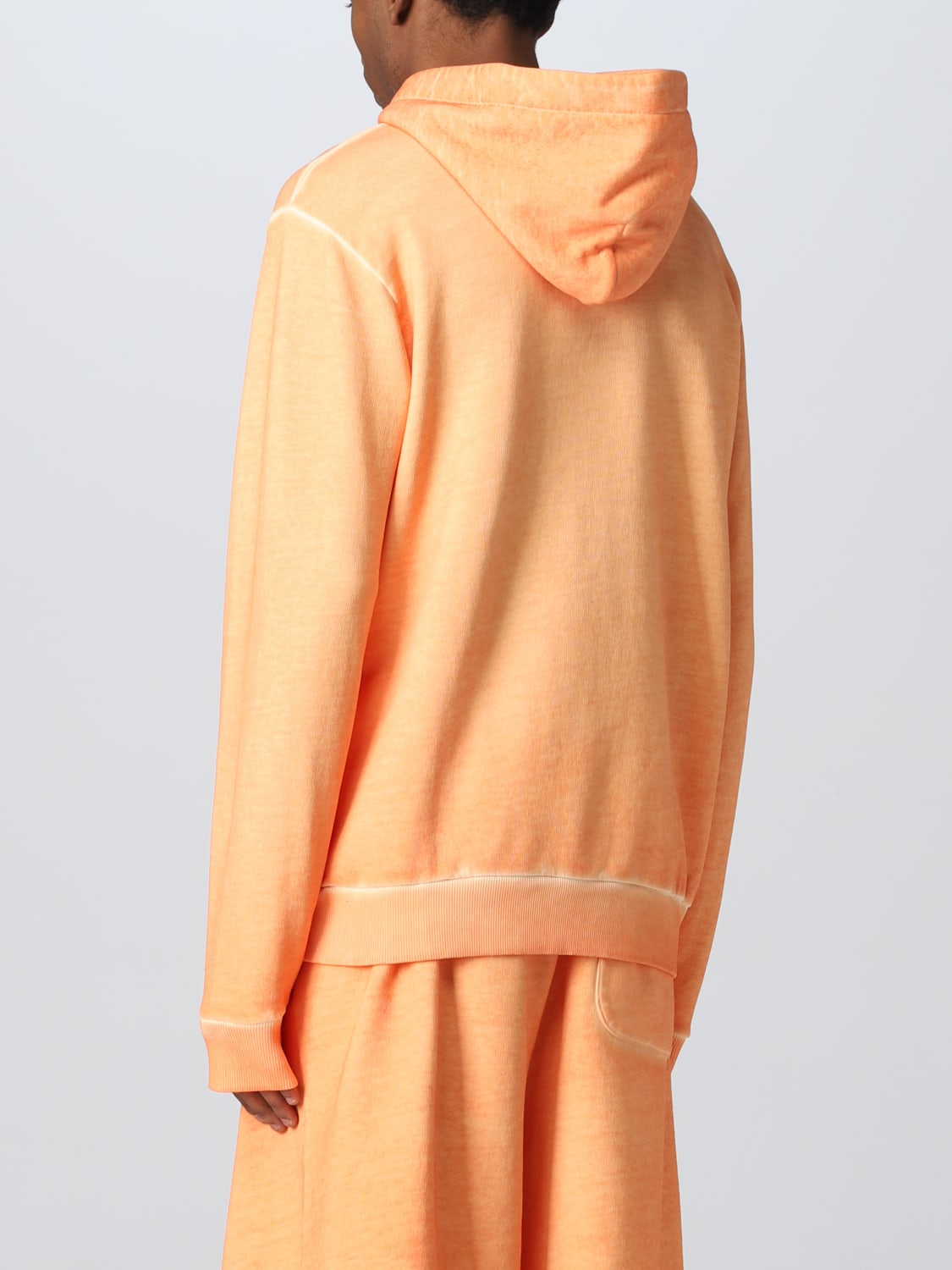 COUNTY OF MILAN SWEATSHIRT: Sweatshirt men County Of Milan, Orange - Img 3