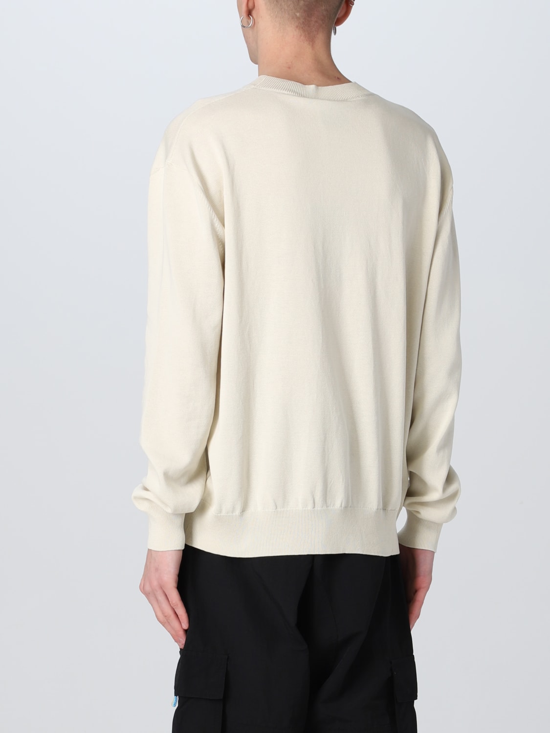 MARCELO BURLON SWEATSHIRT: Sweatshirt herren Marcelo Burlon County Of Milan, Yellow Cream - Img 3