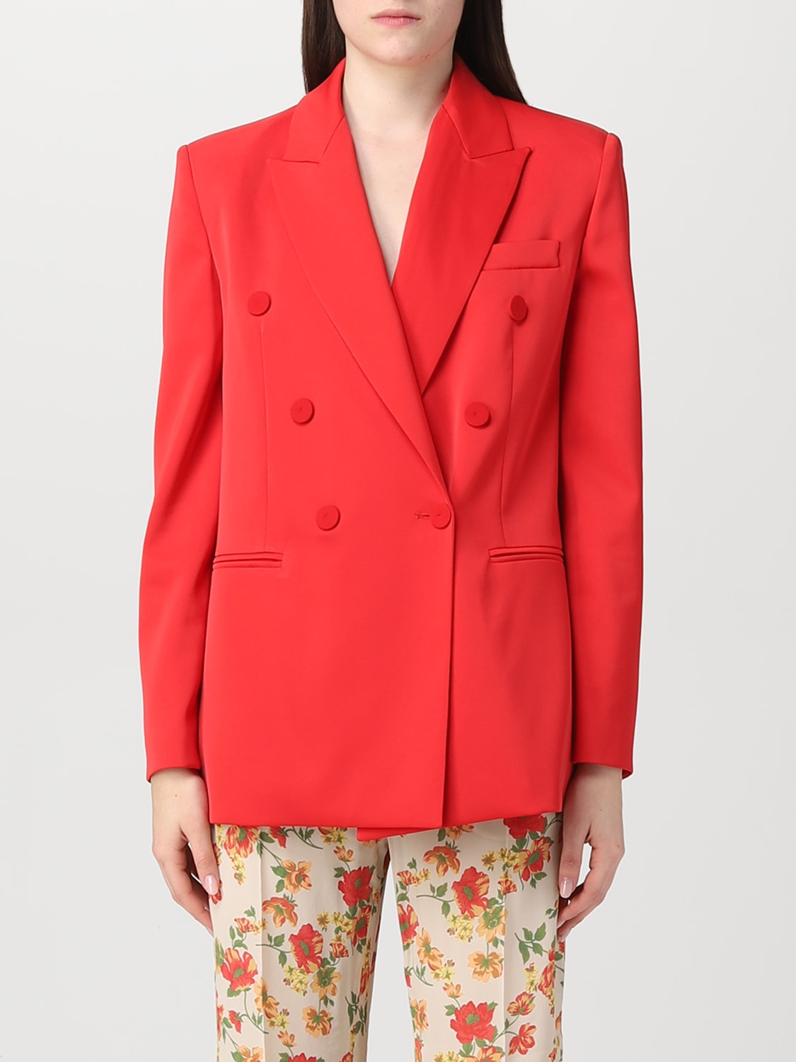 PINKO BLAZER: Blazer woman Pinko, Red - Img 1