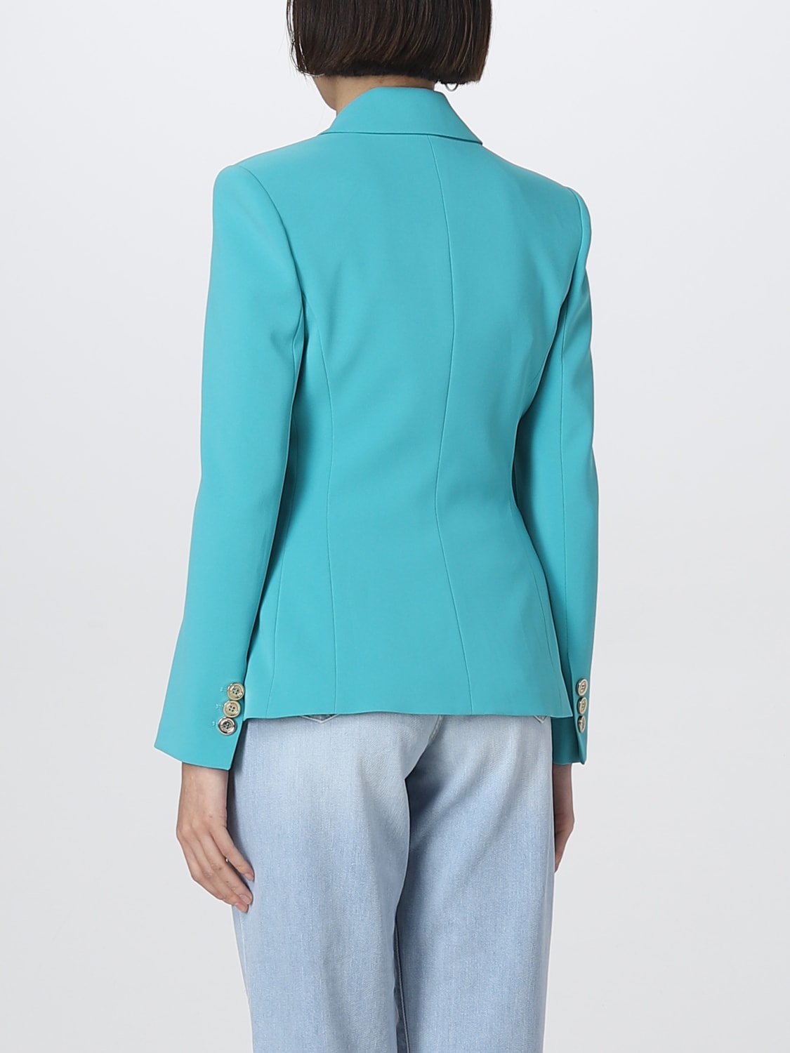PINKO: Blazer woman - Gnawed Blue | Pinko blazer 1001807624