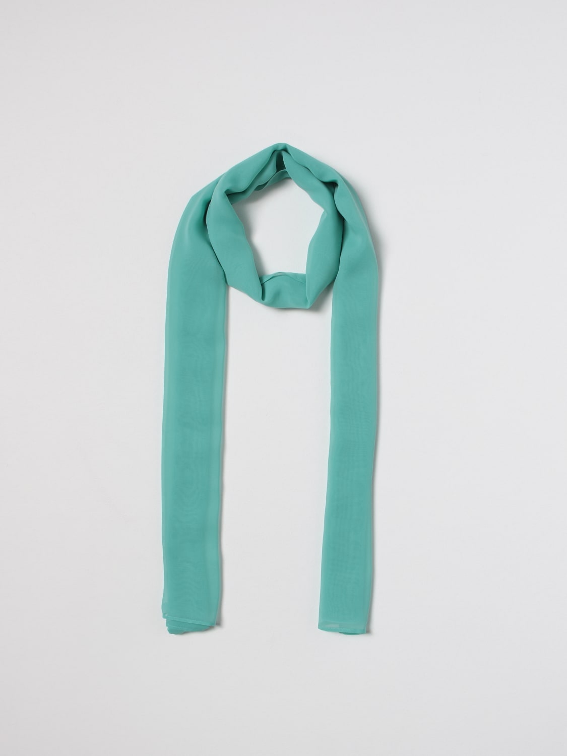 PINKO SCARF: Scarf woman Pinko, Gnawed Blue - Img 2