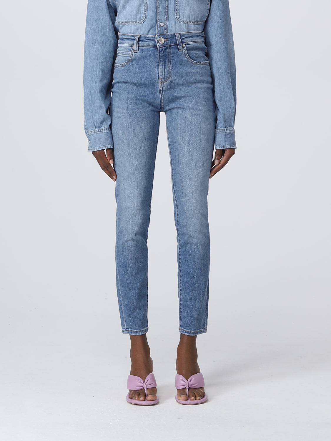 PINKO JEANS: Jeans woman Pinko, Denim - Img 1