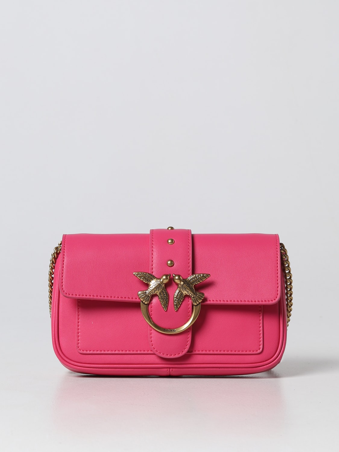 PINKO MINI BOLSO: Bolso de hombro mujer Pinko, Fucsia - Img 1