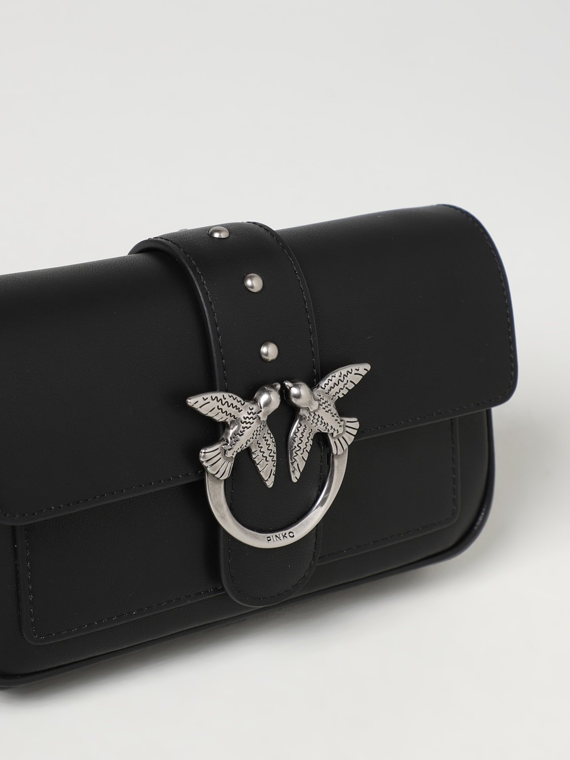 PINKO MINI BAG: Shoulder bag woman Pinko, Black 1 - Img 3