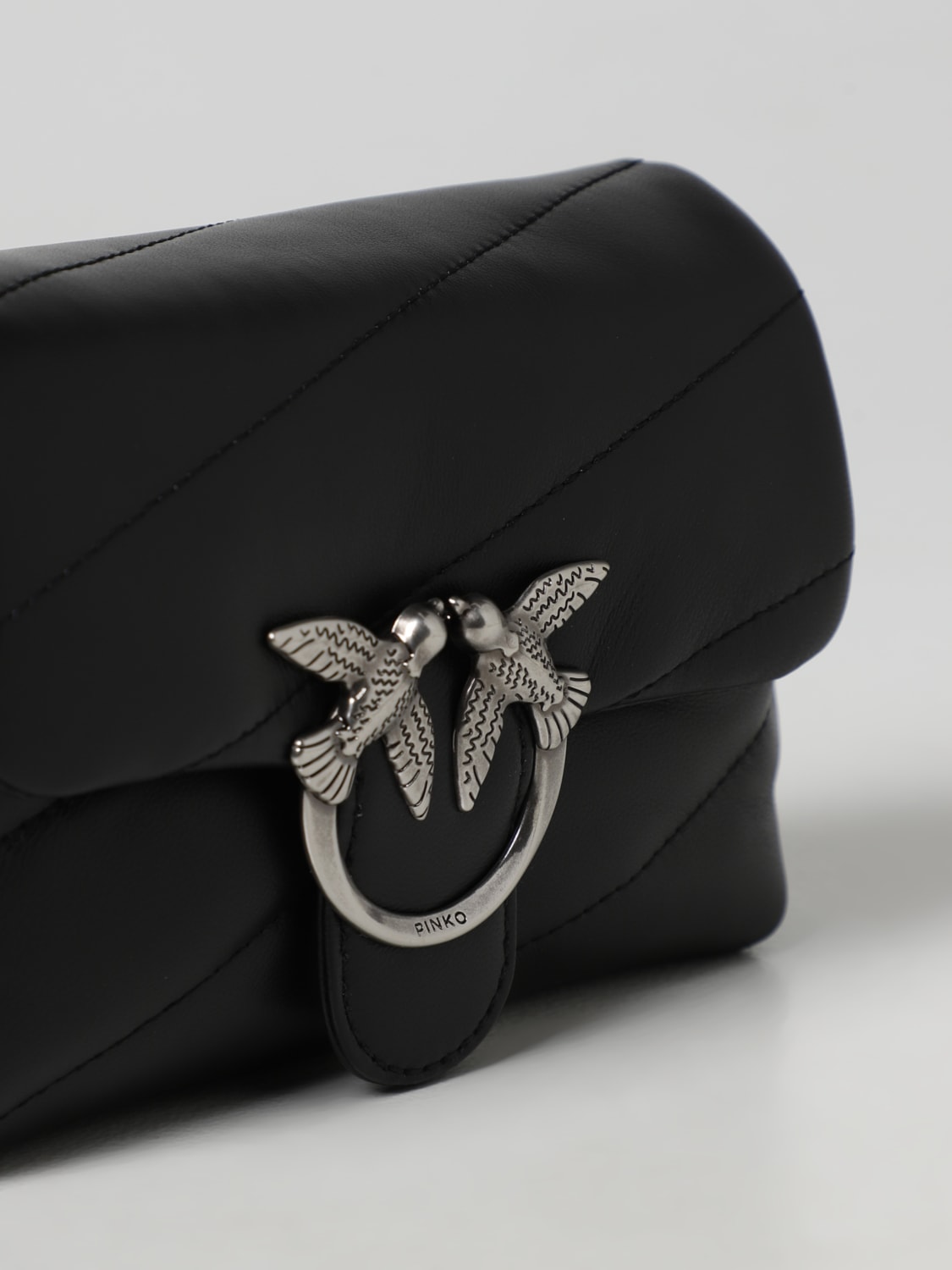 PINKO MINI BAG: Shoulder bag woman Pinko, Black 1 - Img 3