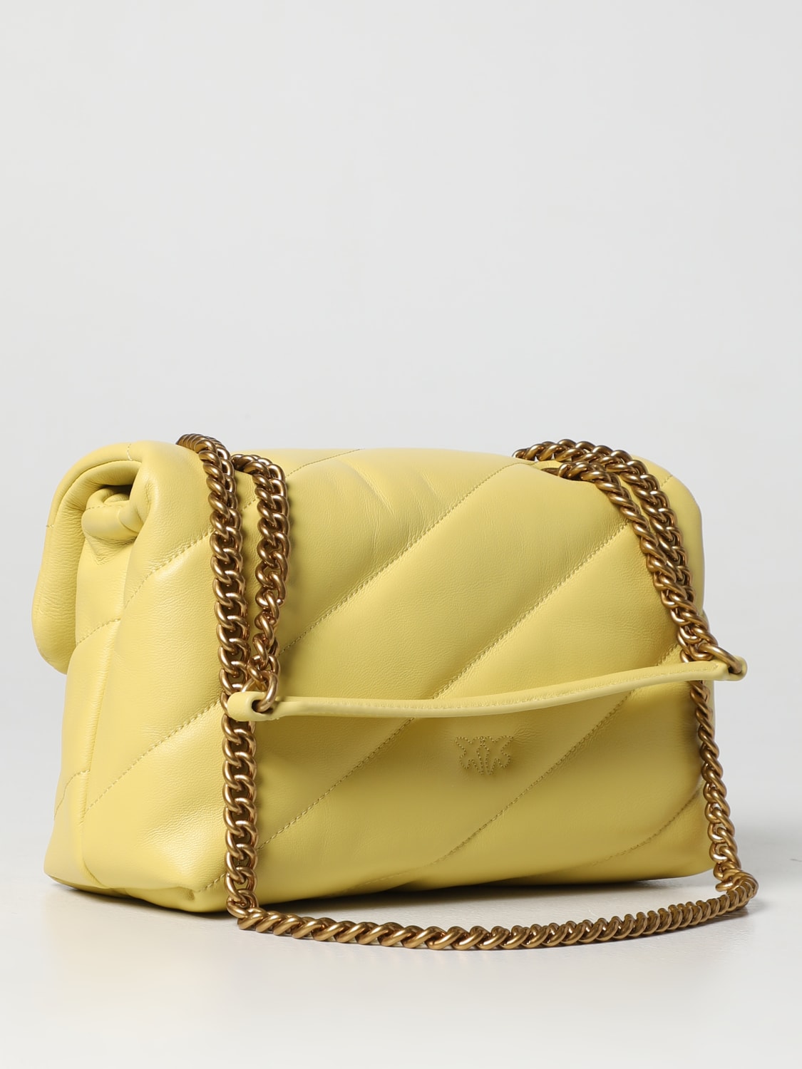 PINKO SCHULTERTASCHE: Schultertasche damen Pinko, Gelb - Img 2