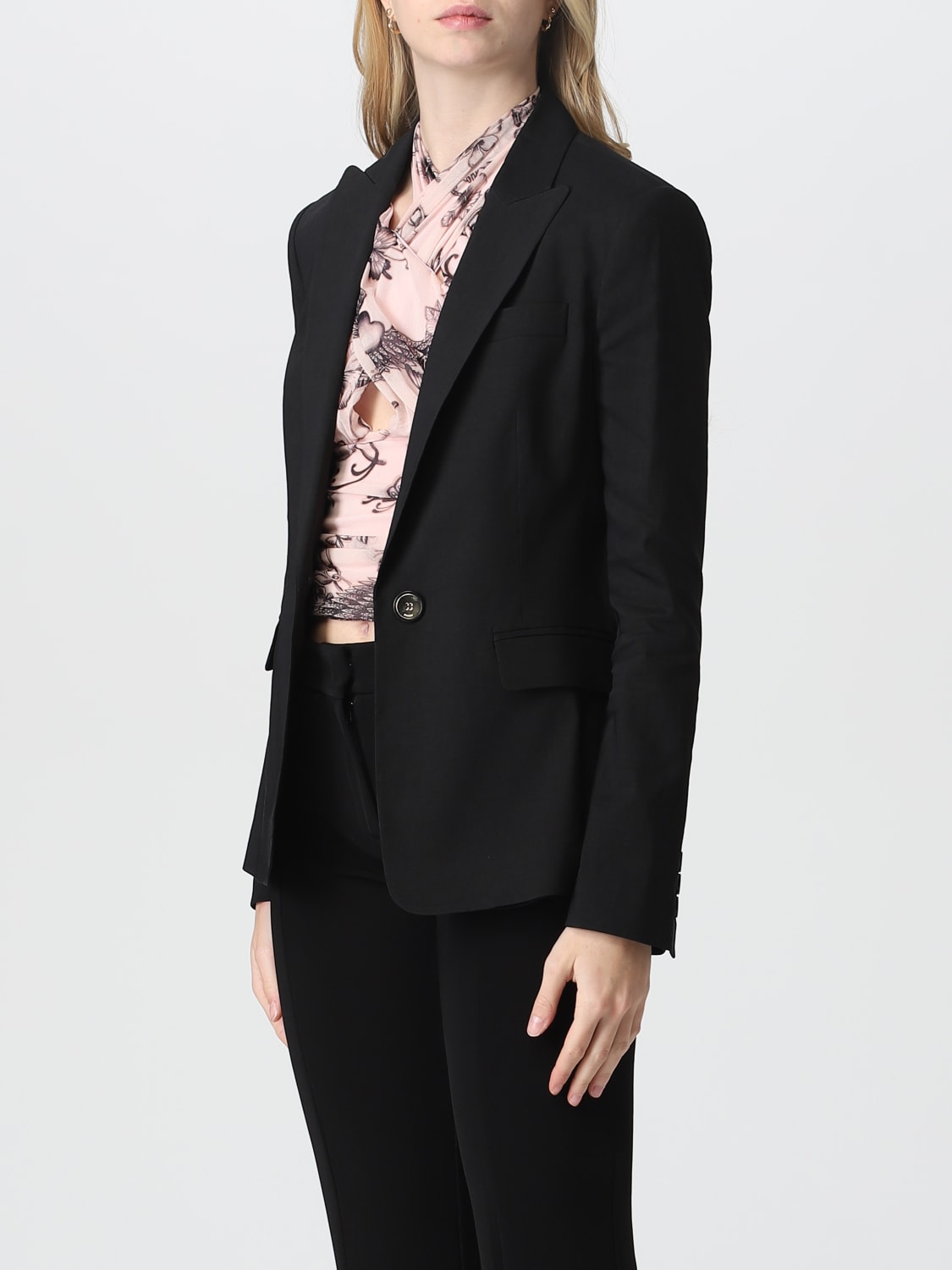 PINKO BLAZER: Blazer woman Pinko, Black - Img 3