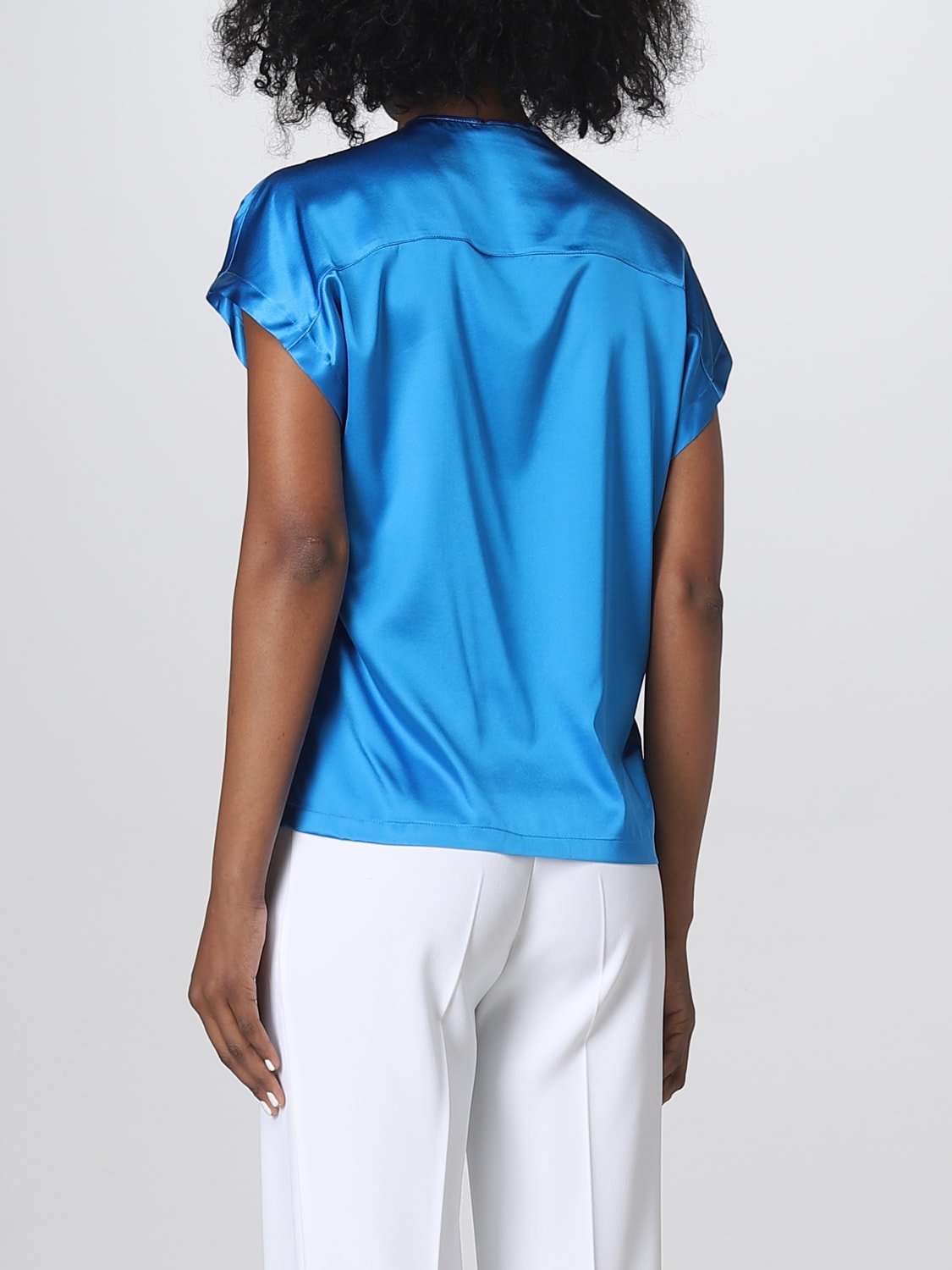 PINKO TOP: Top woman Pinko, Blue - Img 2