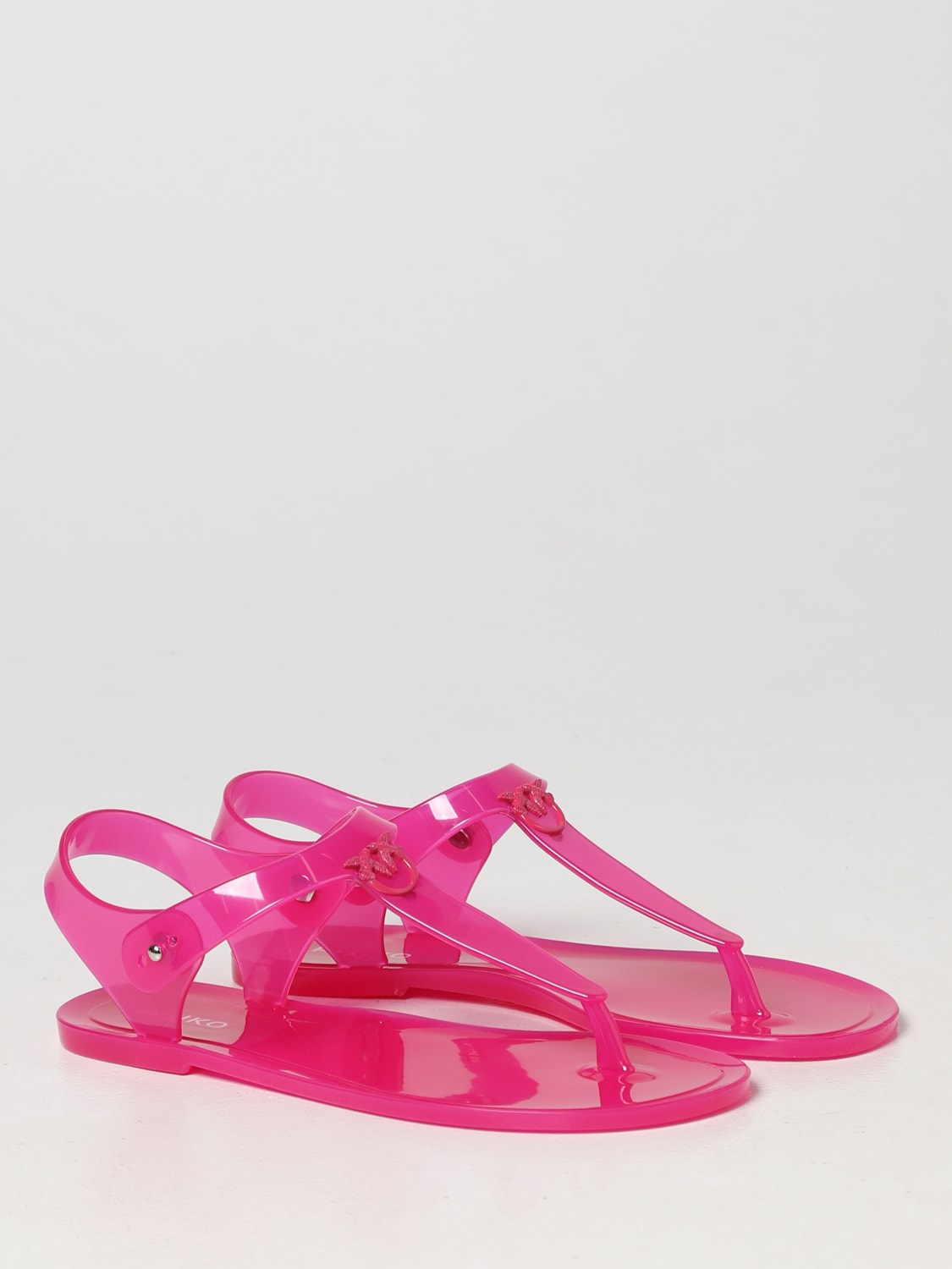 PINKO SANDALES PLATES: Chaussures femme Pinko, Fuchsia - Img 2