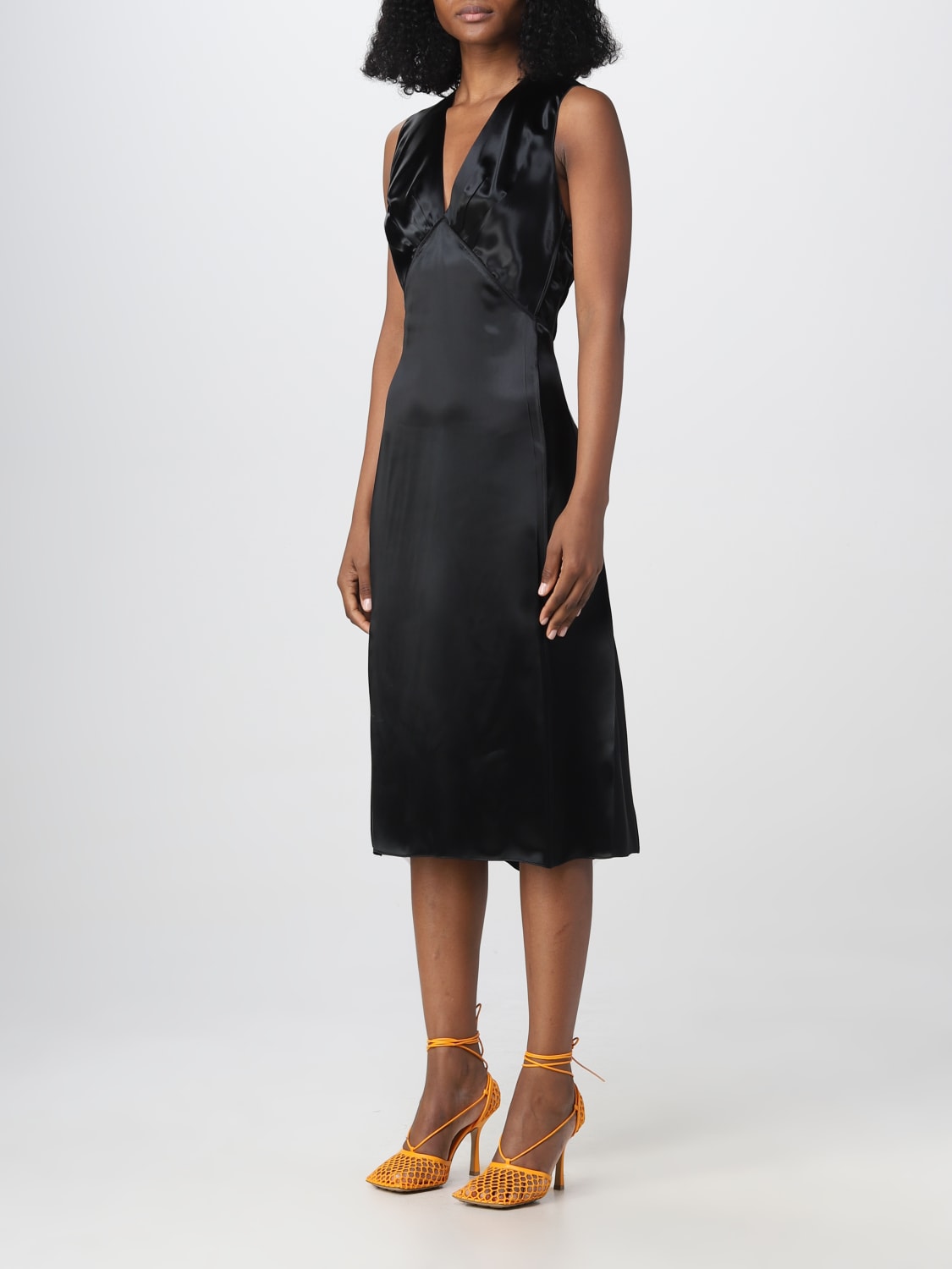 BOTTEGA VENETA DRESS: Dress woman Bottega Veneta, Green - Img 4