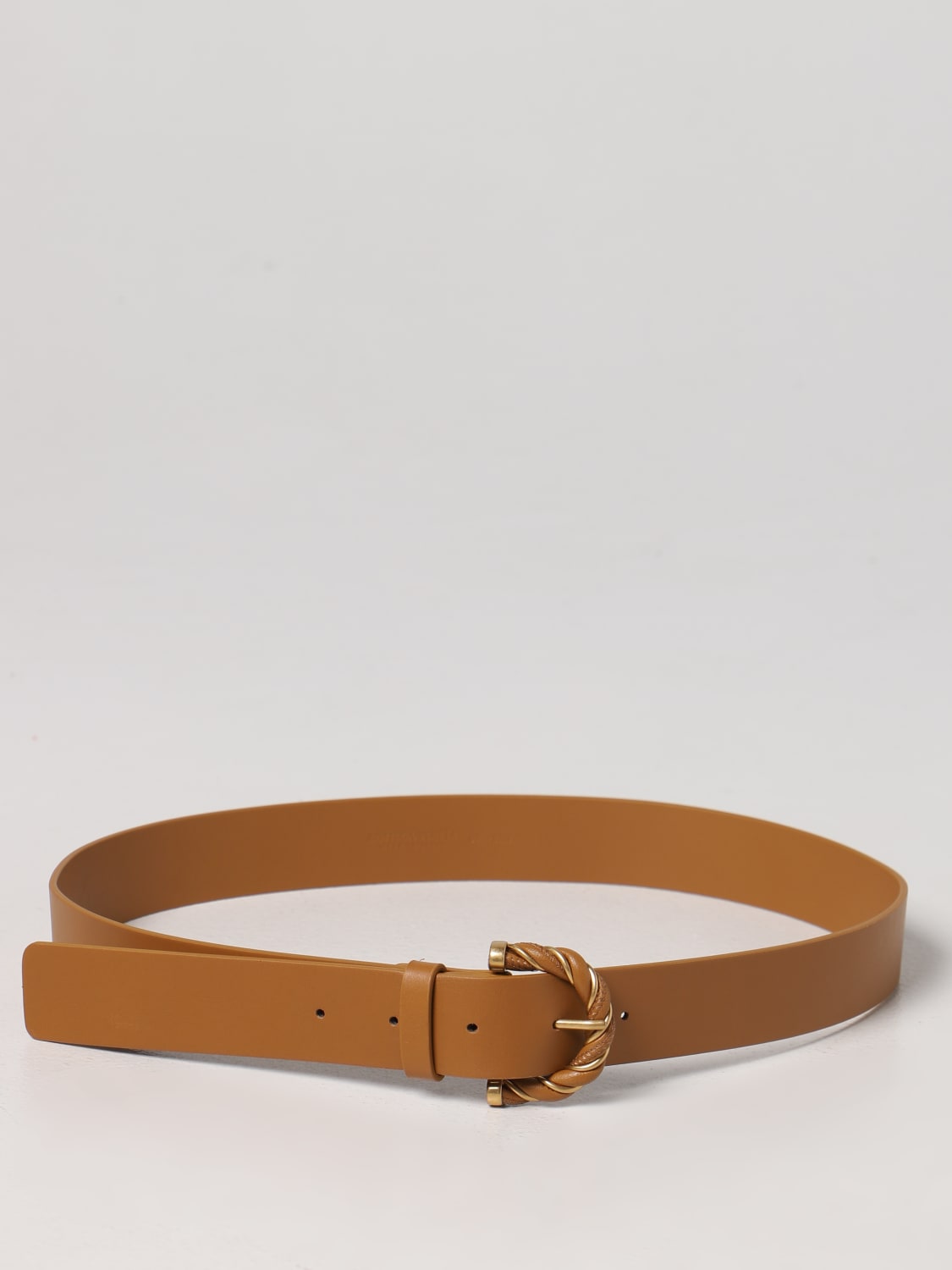 BOTTEGA VENETA BELT: Belt woman Bottega Veneta, Camel - Img 1