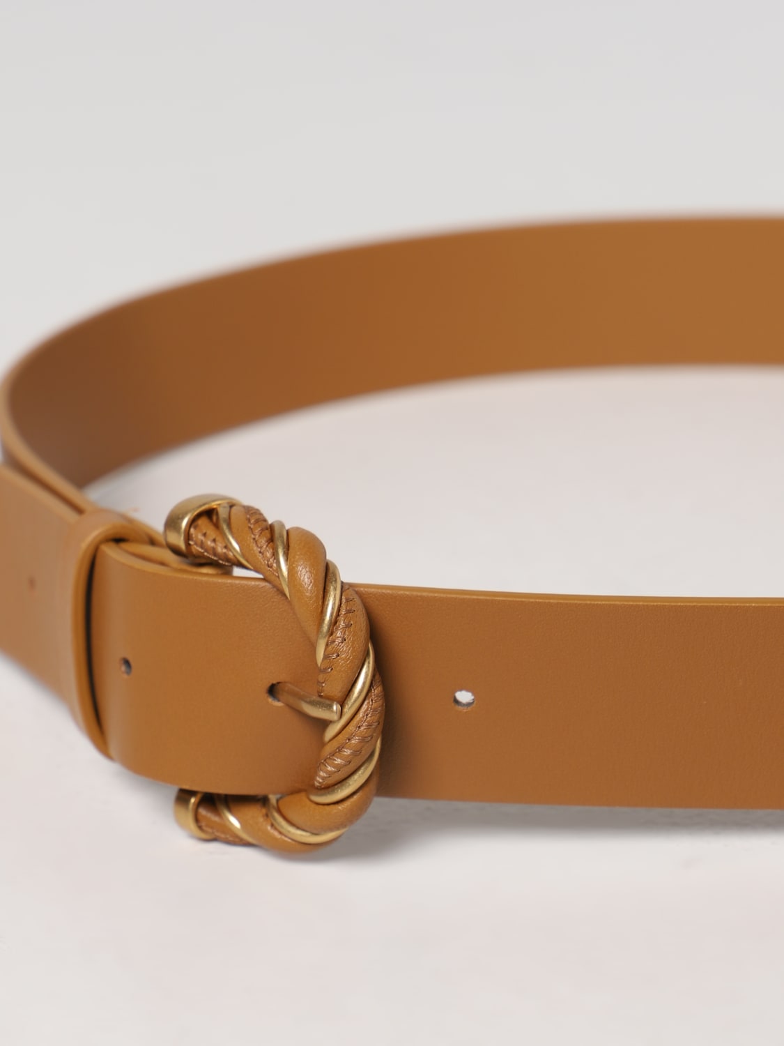 BOTTEGA VENETA BELT: Belt woman Bottega Veneta, Camel - Img 2