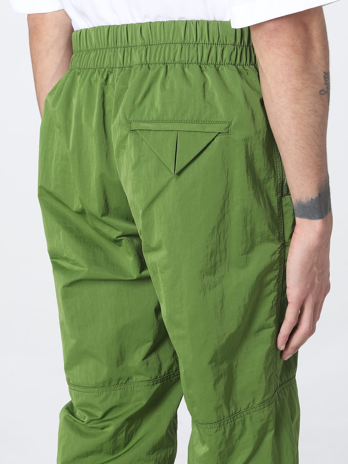 BOTTEGA VENETA PANTS: Pants men Bottega Veneta, Green - Img 5
