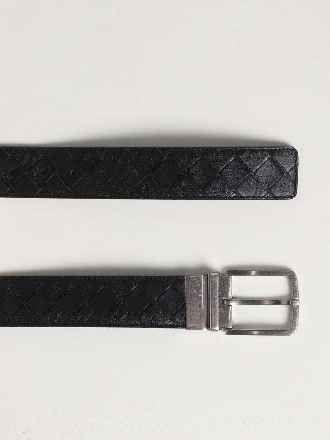 BOTTEGA VENETA CINTURÓN: Cinturón hombre Bottega Veneta, Negro - Img 2